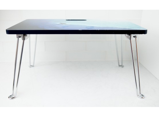 Compact Foldable Table With Surfer Art (2720)