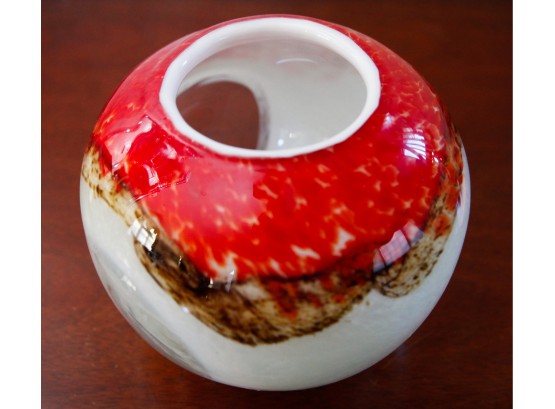 Large Hand Blown Glass Paper Weight (2818)