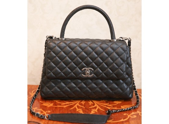 Faux Beautiful Chanel Quilted Hand Bag - Leather (2930)