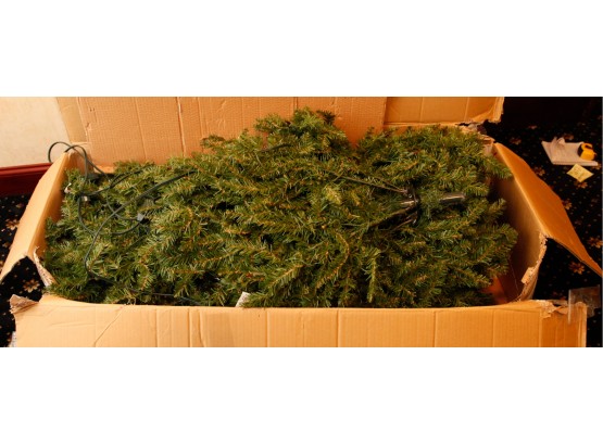 50 X 14 X 16 - 4 Foot Pound Pre-lit Christmas Tree - Stand Included  (2847)