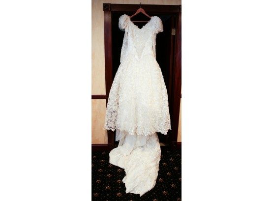 Wedding Dress Size 10, Wedding Album, Wedding Veil (2913)