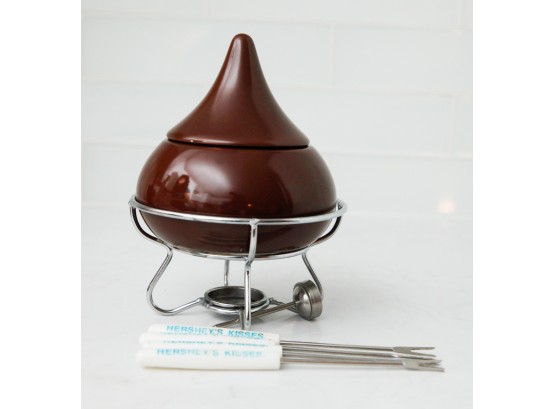 Adorable Hershey's Kisses Milk Chocolate Dessert Fondue Set  (2707)