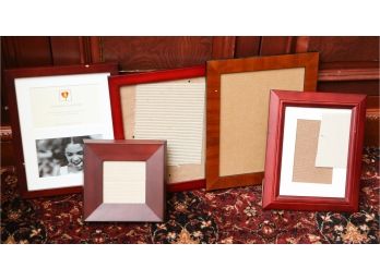 Mixed Lot Of Decorative Assorted Wood Picture Frames (2946)