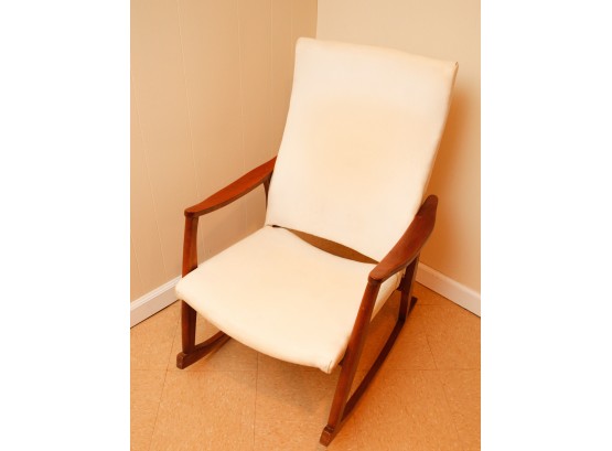 Mid-Century Modern Retro Rocking Chair 37 X 16 X 24.5 (0038)