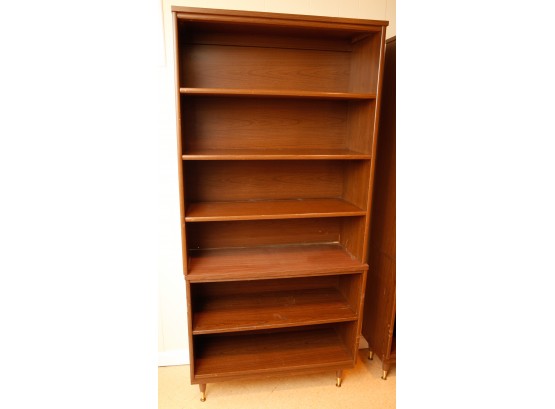 Large 2 Piece Wooden Book Shelf (0198)