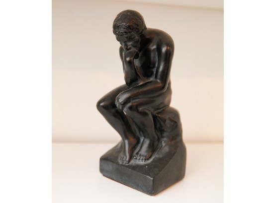 Vintage 'The Thinker' Statue   (0223)