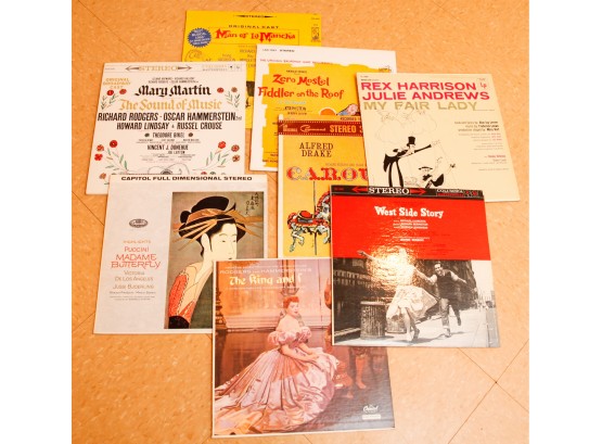 Lot Of Vintage Broadway Records - Original Broadway Cast Recording  (0183)