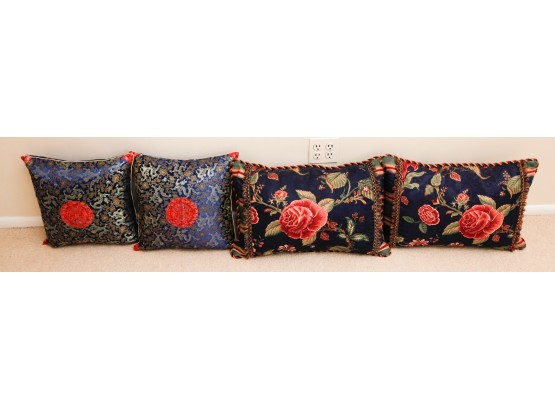 4 Beautiful Decorative Pillows - (2997)