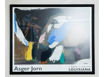 Rare Asger Jorn Louisana Juni 1995 25 X 31  - Poster  (008)