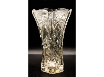 Vintage 10' Cut Glass Vase (2981)