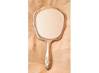 Vintage Victorian Vanity Hand Mirror (0210)