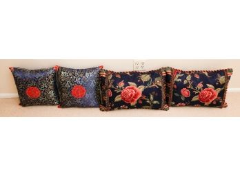 4 Beautiful Decorative Pillows - (2997)