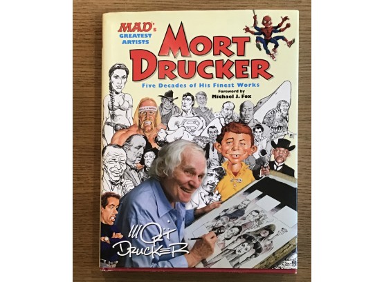 Autographed Mort Drucker 'five Years Of His Finest Work' Book (g131)