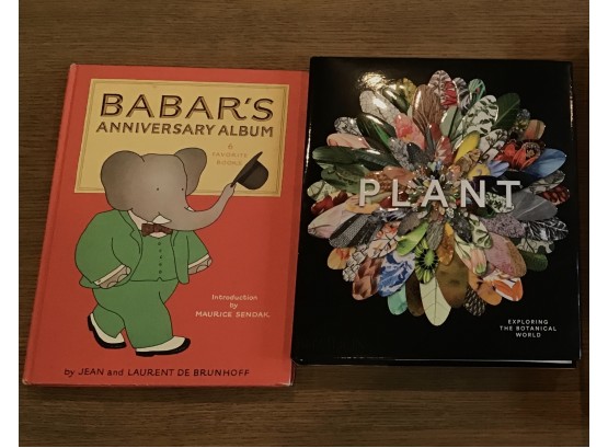 Babar's Anniversary Album & Plant Botanical World Books (G132)