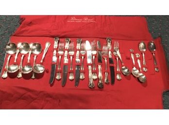 National Imperial Silver Plate Flatware Set, 23 Piece Set (g284)