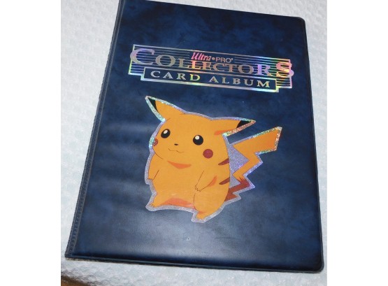 Retro Pokemon Collector Card Album
