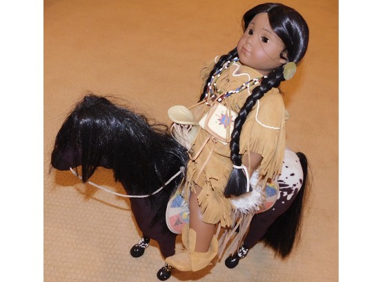 Collectible Rare Kaya American Girl Doll With Horse