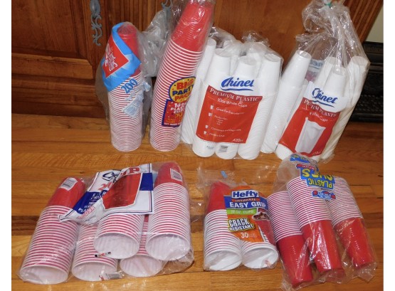 Assorted Lot Of Party Cups