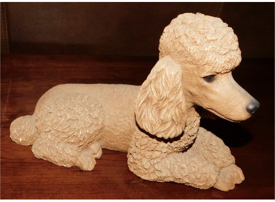 Sandicast Dog Poodle Figurine