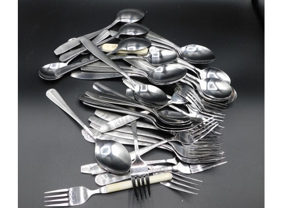 Assorted Lot Of Silverware