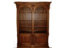 Ethan Allen Double Arch Bookcase/ Display Cabinet