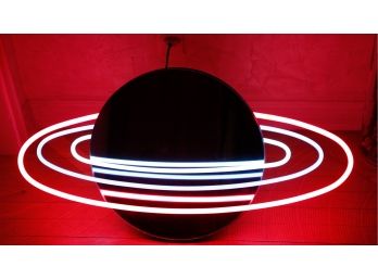 Speculator Vintage Saturn Neon Lighted Light/Sign  (0750)