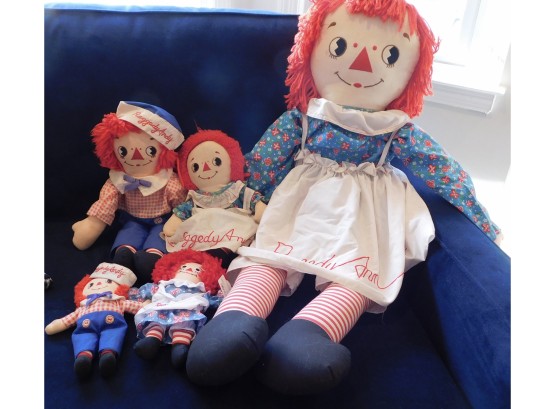 Applause Raggedy Ann And Ragedy Andy Doll Collection