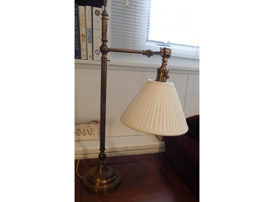 Vintage Pair Of Brass Robert Abbey Table Lamps