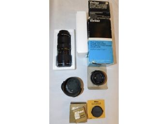 Vivitar Zoom Lens And Accessories