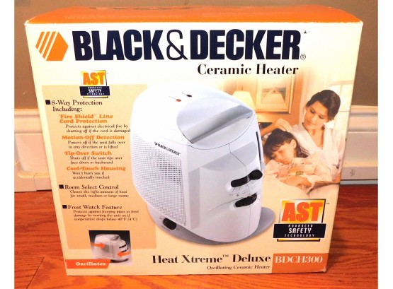 Black & Decker Ceramic Heater, Oscillates(261)