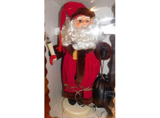 The Becky Stermen Collection The Original Little People Animated Motorized Santa, 25' (230)