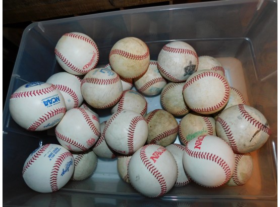 Assorted Baseballs (290)