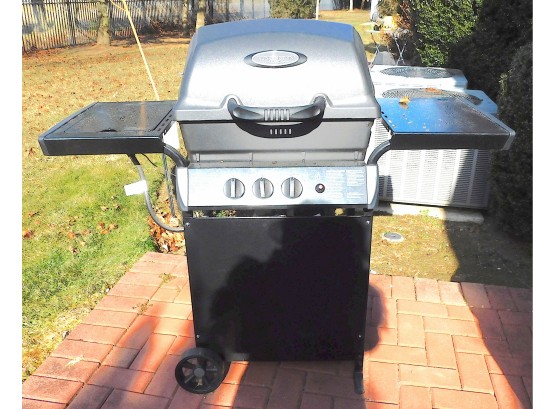 Compact Huntington Cast Propane BBQ With Side Grill & Cover (3015)