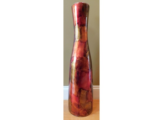 31' Decorative Red Vase (150)