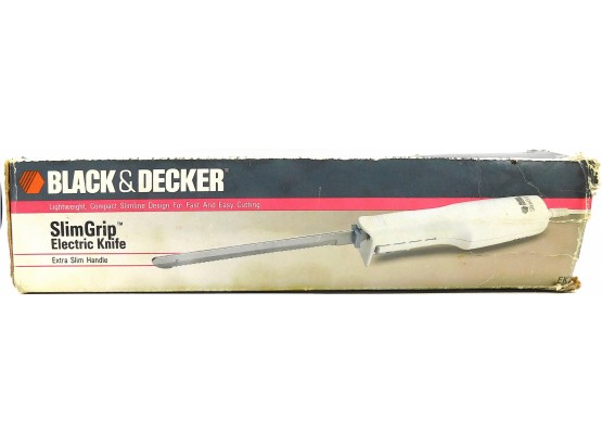 Black & Decker Slim Grip Electric Knife (177)