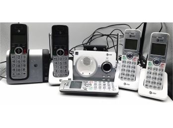 AT&T Cordless Phone With Answering Machine & Bell Cordless Phones With Base (181)