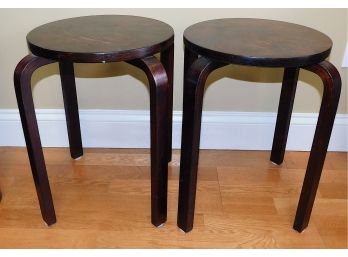 Pair Of Stackable Round Accent Tables By Home (212)