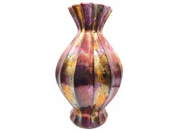 Colorful Ceramic Vase, 13' (145)