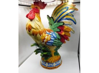 Decorative Home Goods Colorful Ceramic Rooster Made In China (3066)
