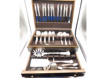 Vintage Set Of Rodgers & Bro Reinforced Silver Plated Silverware Set (172)