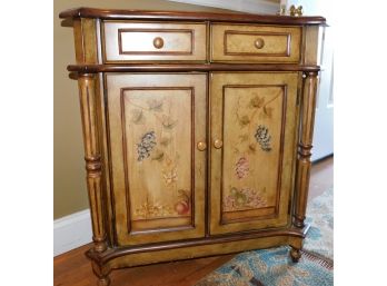 Hand Painted Home Goods Cabinet (225)