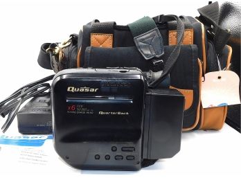 Quasar Compact VHS Camcorder Model#VM500 (178)