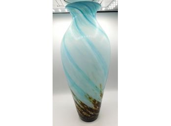 Home Goods Marano Glass Inspired Blown Glass Vase, 19' (142)