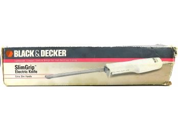 Black & Decker Slim Grip Electric Knife (177)