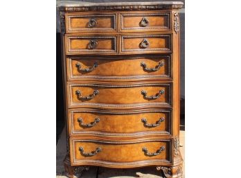 Stylish Marble Top Chest Of Drawers Dresser