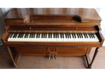 Vintage Stultz And Bauer Upright Piano
