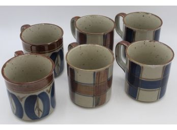 Beautifully Designed Set Of Ceramic Mugs (6)