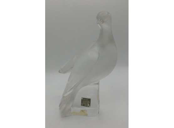 Lalique Cristal Charis Dove Retired Model 1165