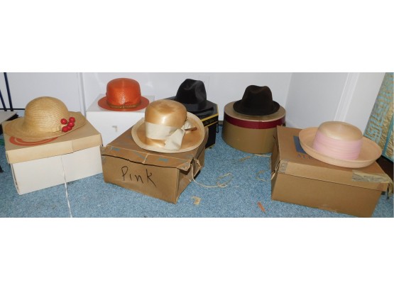 Assorted Vintage Hats