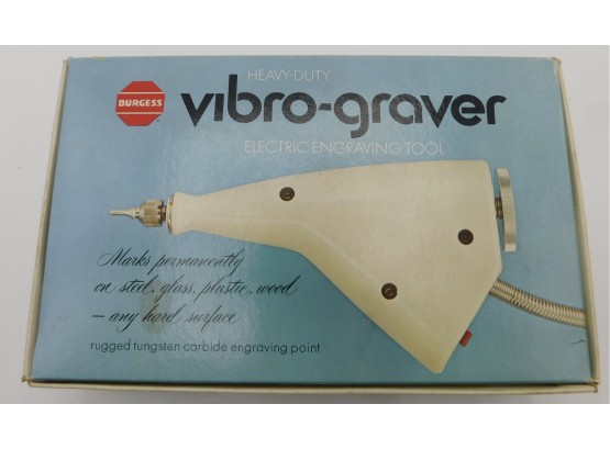 Burgess Heavy Duty Vibro-graver